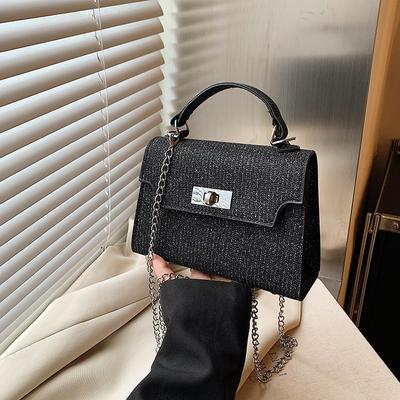 Bag Women's Retro Casual Shoulder Bag Foreign Style 2025 Autumn New Hand Carry Personalized Fashion Small Square Bag Messenger Bag