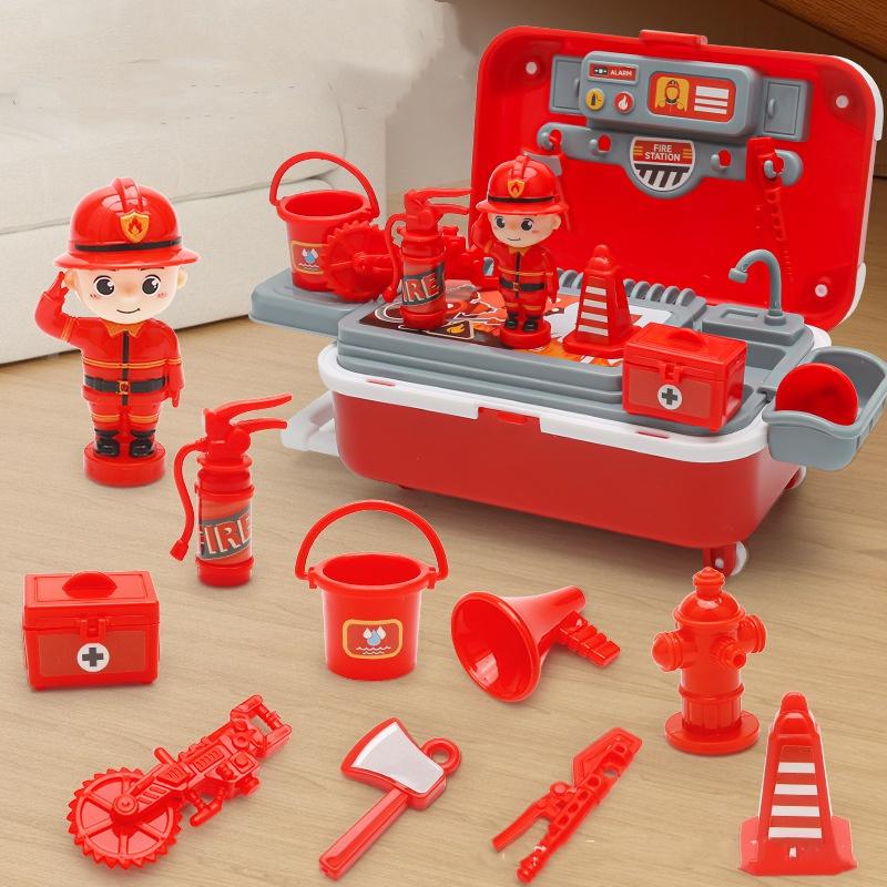 Simulation Tool Kit Set,Children Role Play Game Backpack Box Toy,STEM Learning Educational Pretend Play Kit for Kids Ages 3-8