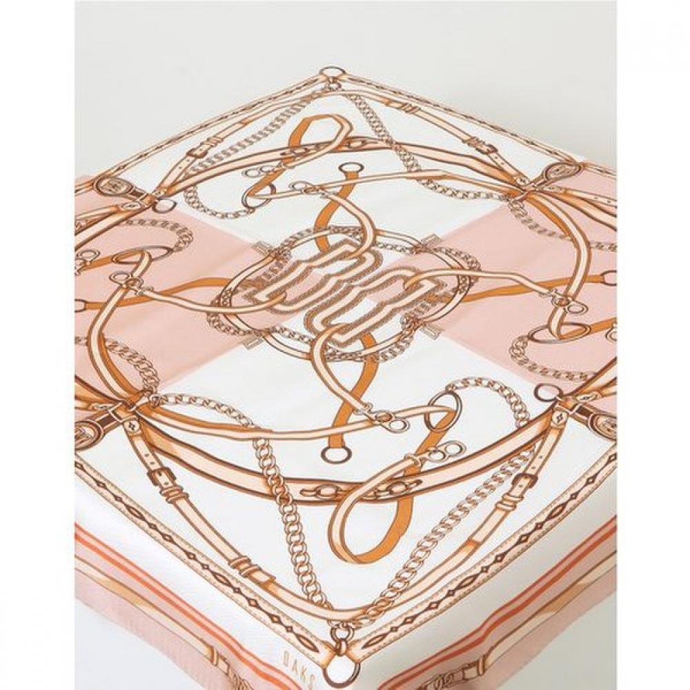 Daks Lenço Dd Chain Rosa Conjunto de Anéis Dcsc4e702p2