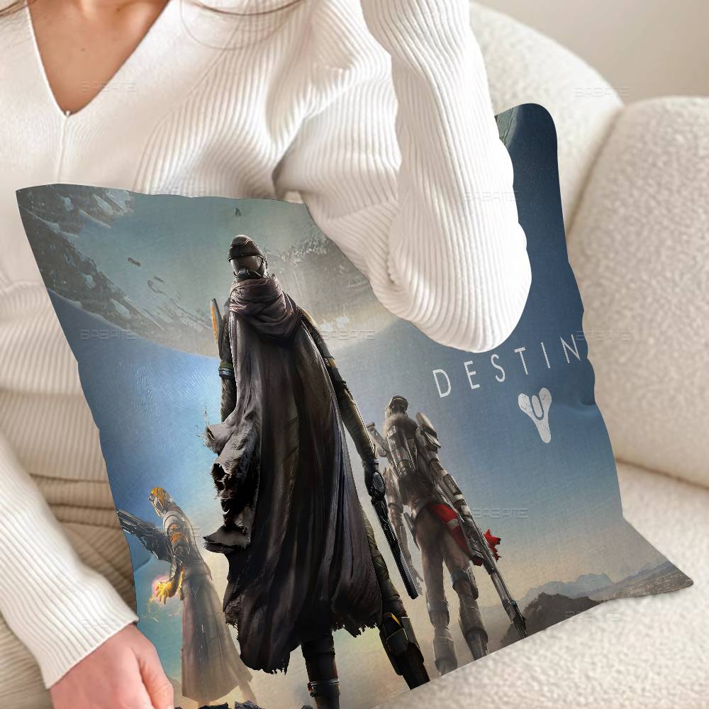Game D-Destinys In Stocked Gamer Maple Design Cushion Cover Happy Autumn Harvest Decor Holiday Decorati Pillow Cover