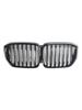 Gloss Black Front Bumper Grille Grill Fit BMW G05 LCI X5 2024+ Single Line