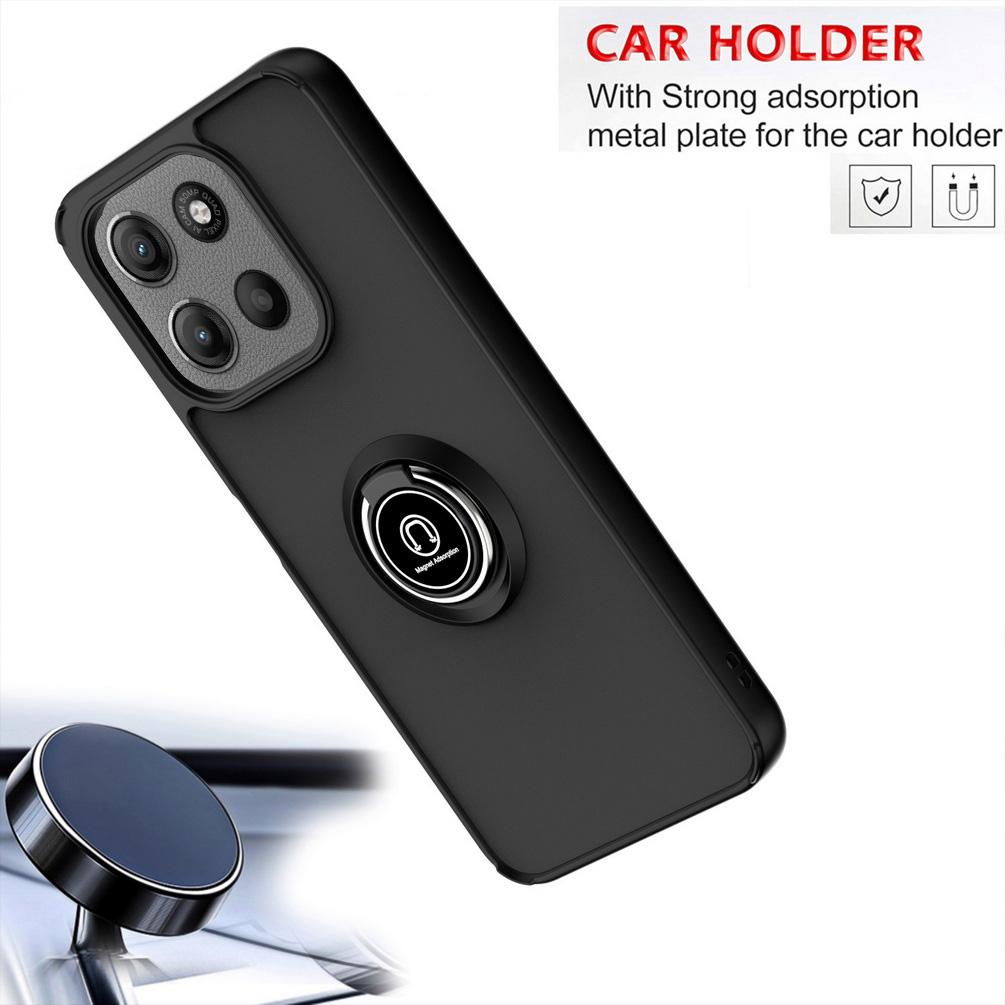 Rotatable Bracket Case for Moto G15 G05 G75 G55 G35 G85 G34 G24 G04 G84 G54 G13 G23 G53 G32 G60 G30 G20 G10 Finger Ring Cover