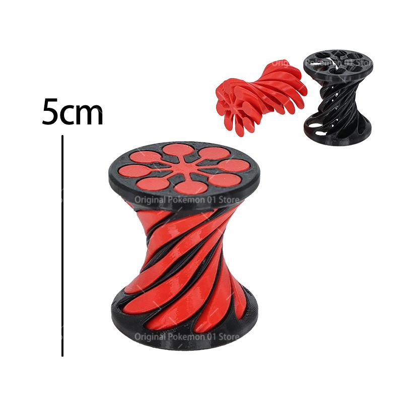 3D Printed Spiral Cone Fidgeting Plaything Impossible Pyramid Passthrough Ghost Sculpture Small Vortex Thread Illusion Relaxation Toy