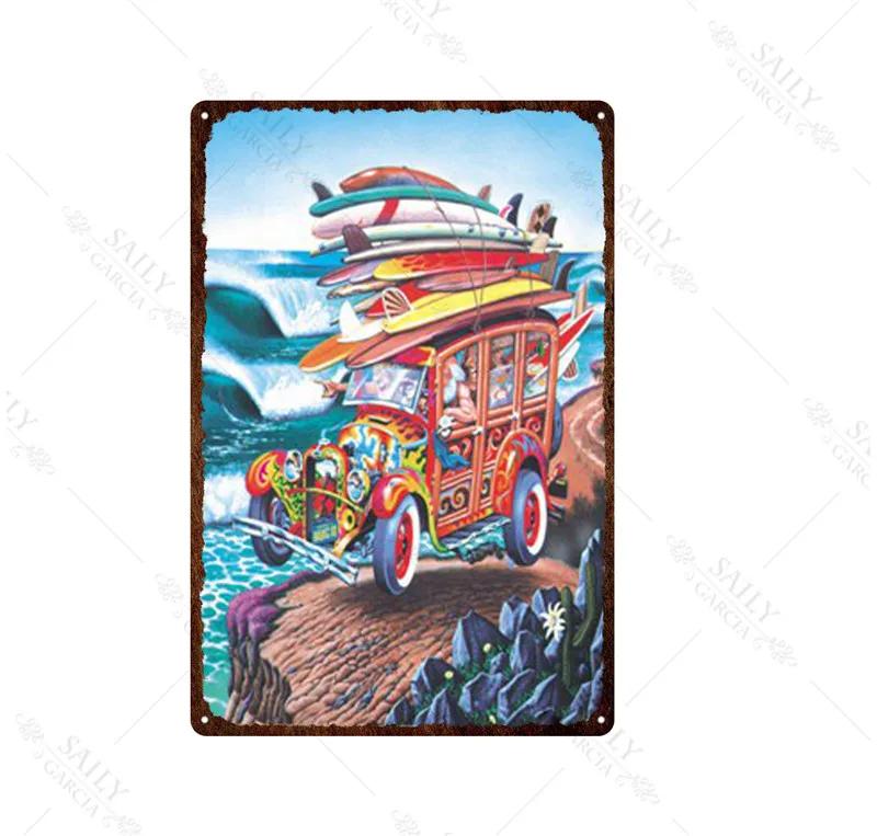 Africa City Sign Vintage Metal Sign Christmas Gift Metal Plates for Wall Art Retro Home Kids Room Decor Metal Poster 30X20Cm