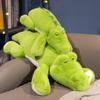 Squishy Cartoon Dinosaur Plush Toys Lying Soft Dino Plushie Dolls Kawaii Animal Pillow Peluche Girls Birthday Gifts Room Decor