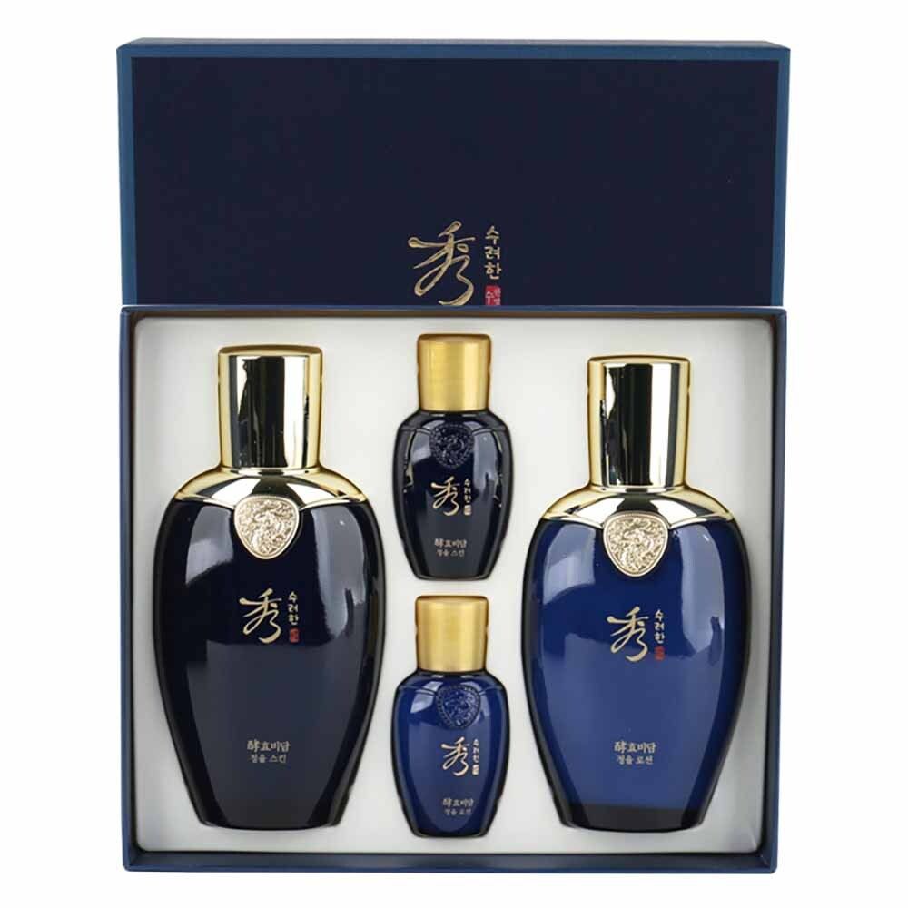 A 2-piece set that provides moisture to men s skin with fermented SPBWTYVE natural ginseng.