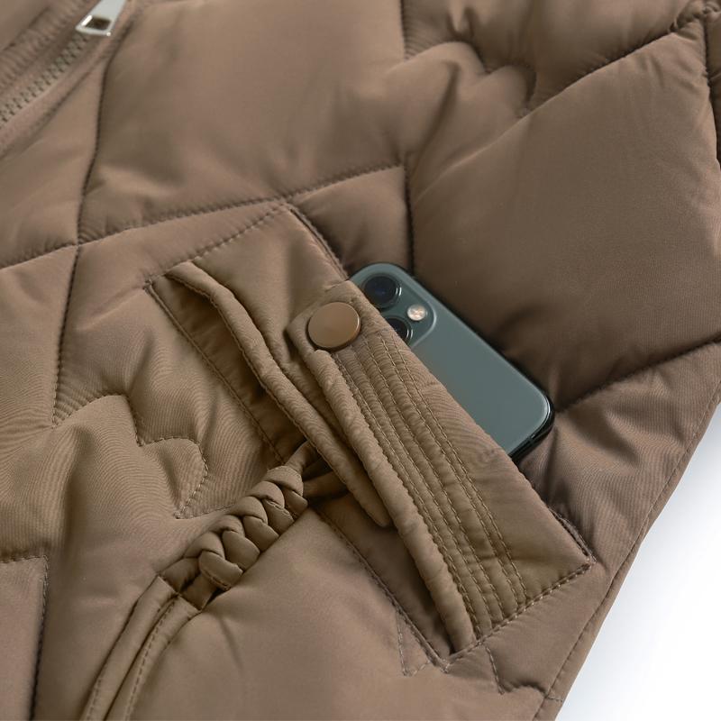 Nadrozmerné XL-5XL Kabáty pre ženy stredného veku Zimné krátke parky s kapucňou Ležérne Hrubé Teplé Vrchné odevy Dámske bundy