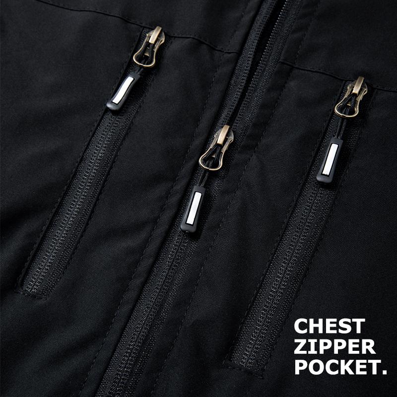 Men's Lightweight Softshell Vest with Zipper Pockets Windproof Sleeveless Jacket for Hiking Golf Outdoor Outwear Windbreaker