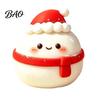 Christmas Stocking Stuffers Daifuku Stress Relief Toy, Slow Rebound Steamed Bun Squeeze Crunchy Ball Sensory Holiday Party Favors for Kids Adults Toy