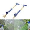 Adjustable Nozzle Water Pressure Single Head/Double Heads Bottle Interface Garden Trolley Brass Gun Sprayer Atomization Sprayer