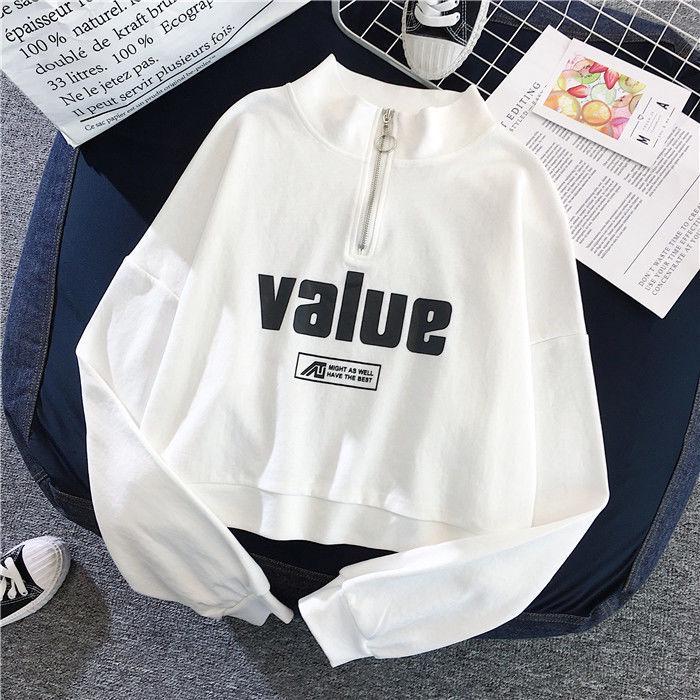 

Velvet Outerwear Set: Plus Size Loose Fit Sweatshirt for Women, Spring/Autumn, Korean & Western Style L 111-140 lbs