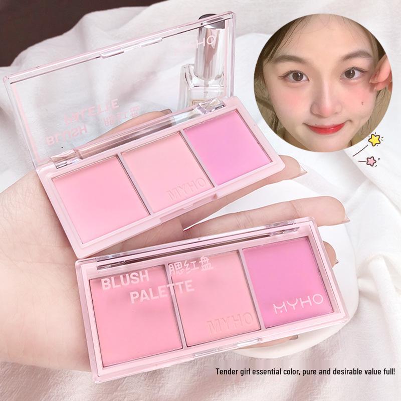 

MYHO Pure Desire Matte Blush Trio - Natural Milk Tea Pink