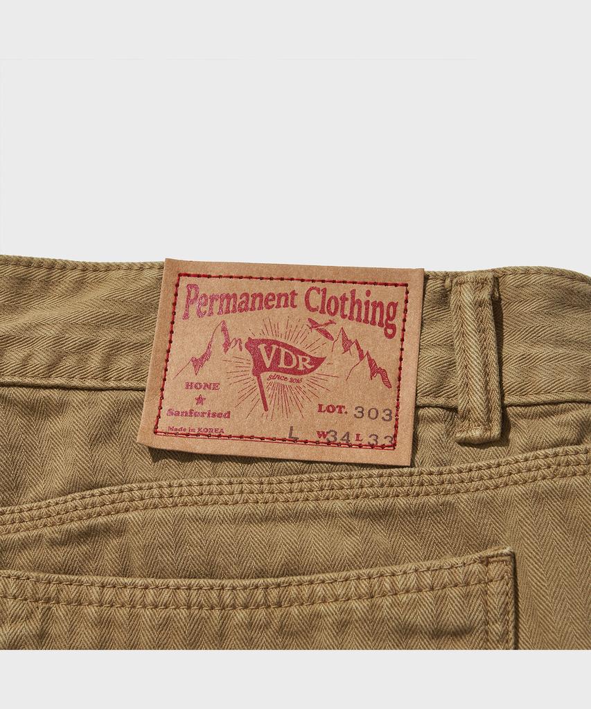 VDR Lot 303 Hbt Double Knee Pants [Vintage Sand]