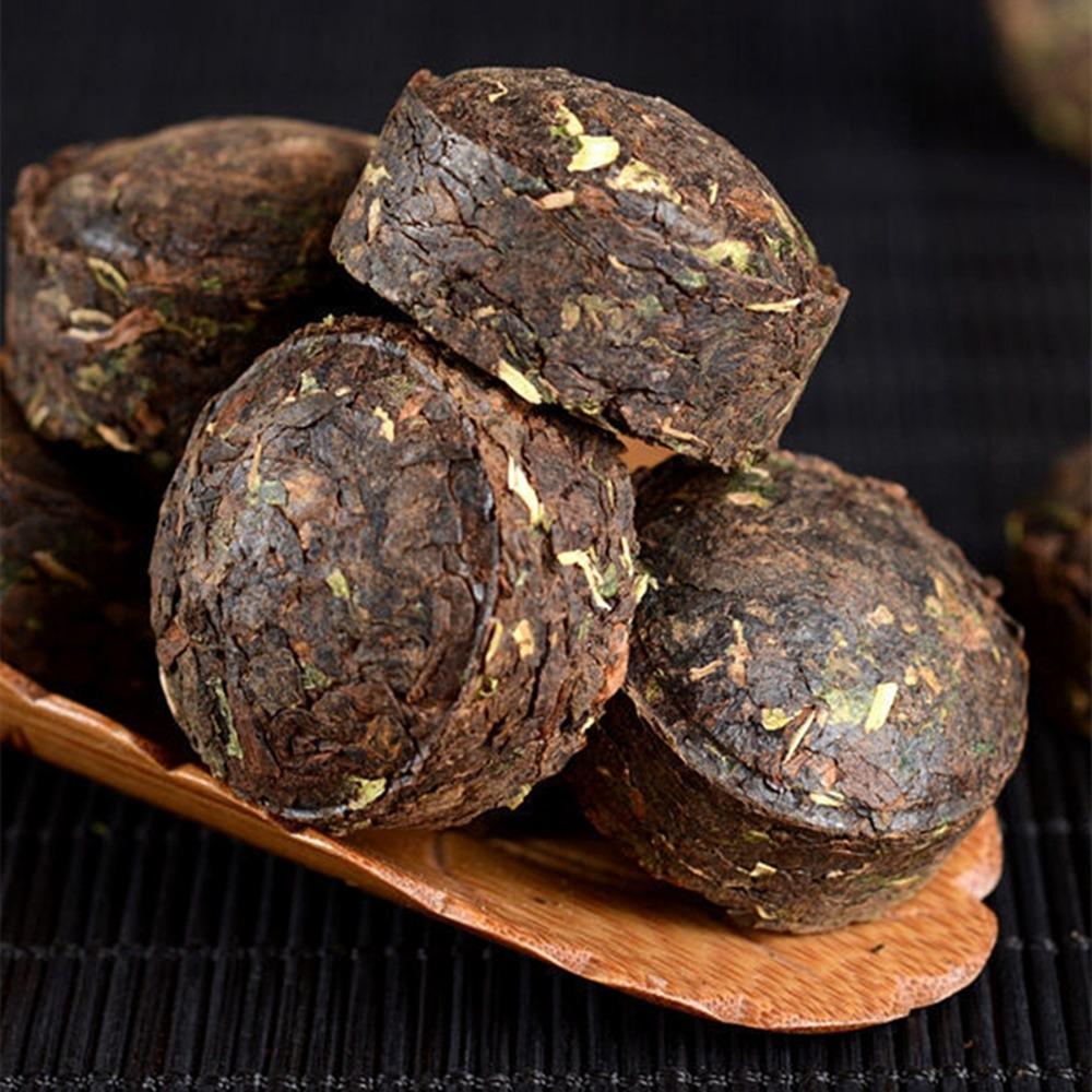 200g Natural Pu Erh Ripe Tuocha Golden Bag Tea Energy Herbal Daily Drink