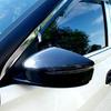 Car Back Rear View Eyebrow Side Door Mirror Cover Stick Trim Frame Hood 2PCs For Nissan Kicks 2017 2018