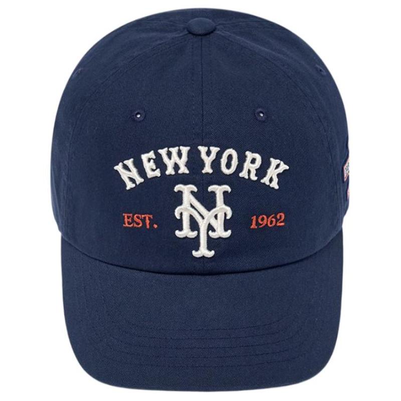 MLB Cotton Baseball Caps Unisex Blue Fashion 3ACPB105N-09NYP