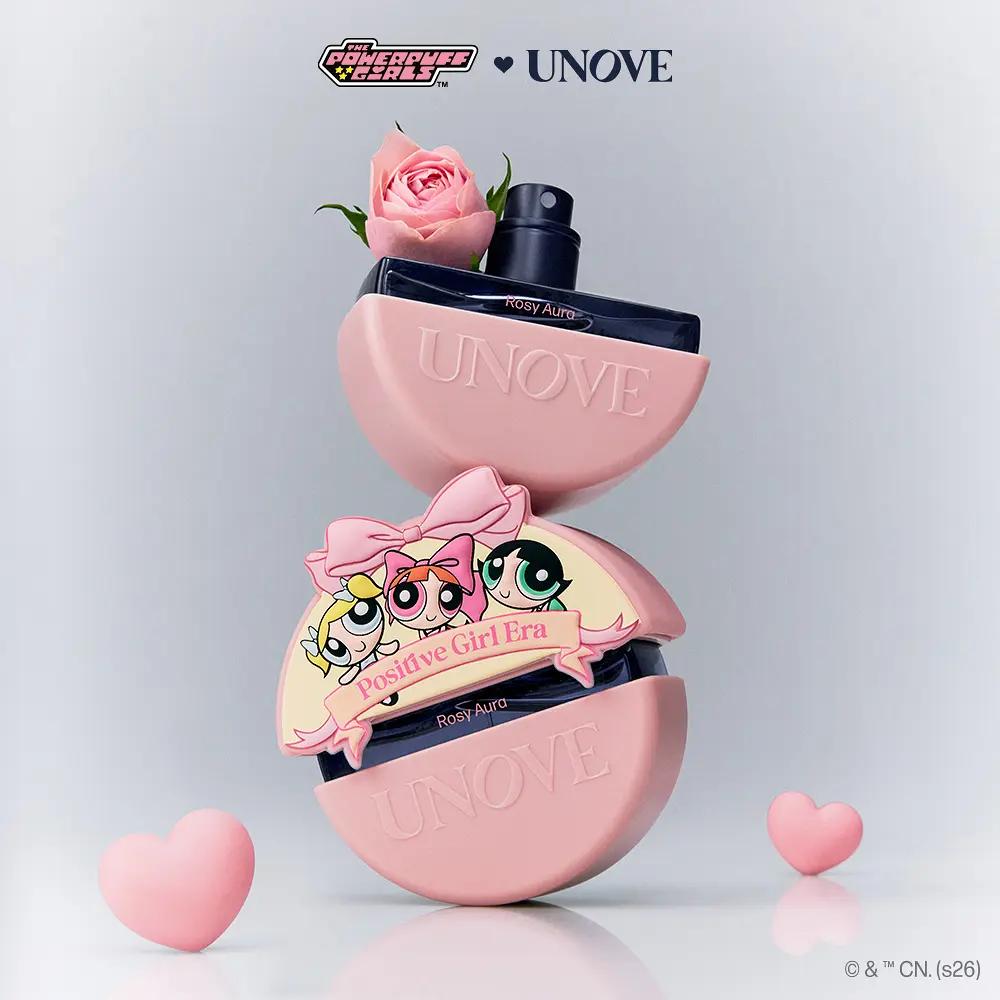 Unove Brume Parfumée pour Cheveux 20ml – Collaboration The Powerpuff Girls, 2 Parfums