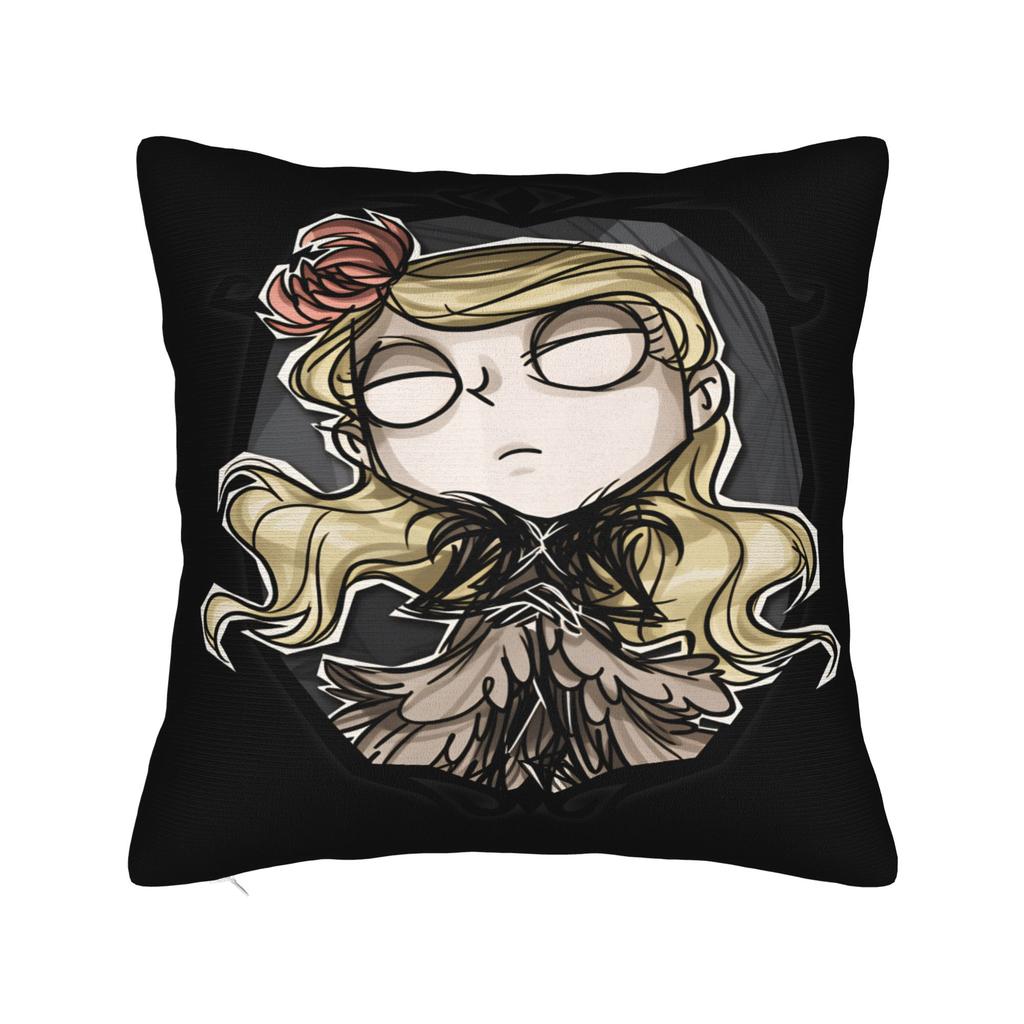 Pillow Cover Don't Starve Maxwell Thinking Kawaii Pillow Case For Couch Sofa Bedroom Pillowcases