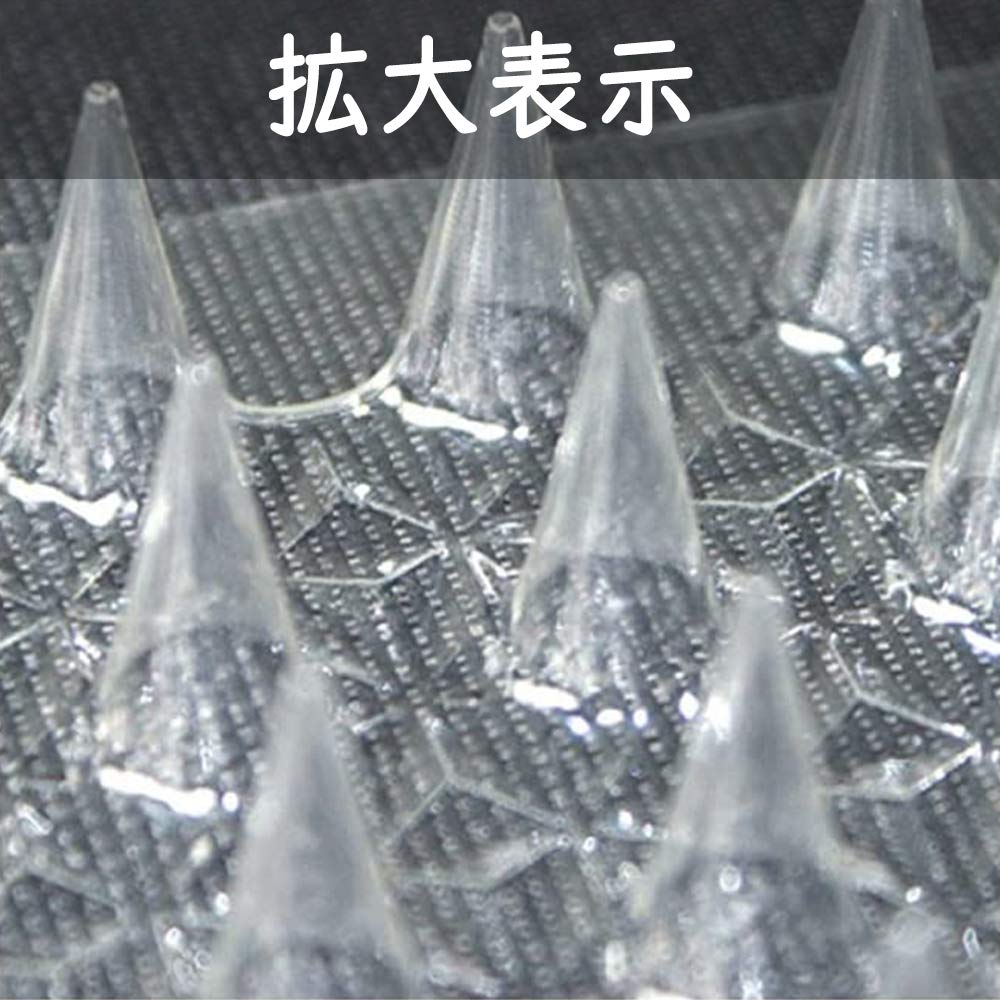 Cat and Bird Repellent Prevents Pests and Cats from Protects Against Pets and Transparent Sheets, 4334cm H1.8cm, Entering, Children, (6 Sheets)