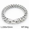 Trendy Minimalist Dragon Bone Chain Titanium Steel Bracelet