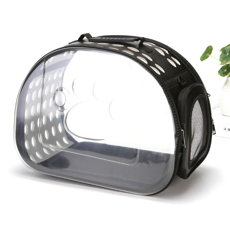 

Transparent Space Capsule Cat Backpack for Pet Outings Small (for pets up to 5 lbs)