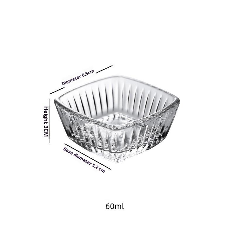 

1/6 шт. Мини-стеклянные миски для подготовки по 60 мл Стеклянные рамекины Миски для подачи блюд Смешивания Приготовления Соуса Орехов Конфет Десерта Салата B 1PCS