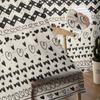 Love Simple Bohemian Tulle Curtains for Living Room Sheer Curtain for Bedroom Kitchen Blinds Voile Curtains