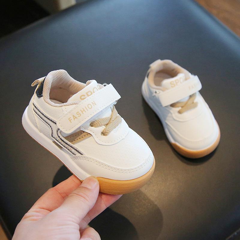 Fashion Baby Shoes 2025 Autumn New Kids Sneakers Simple Girls' Casual Shoe Soft Soled Boys Shoes Anti Slip Child First Walkers
