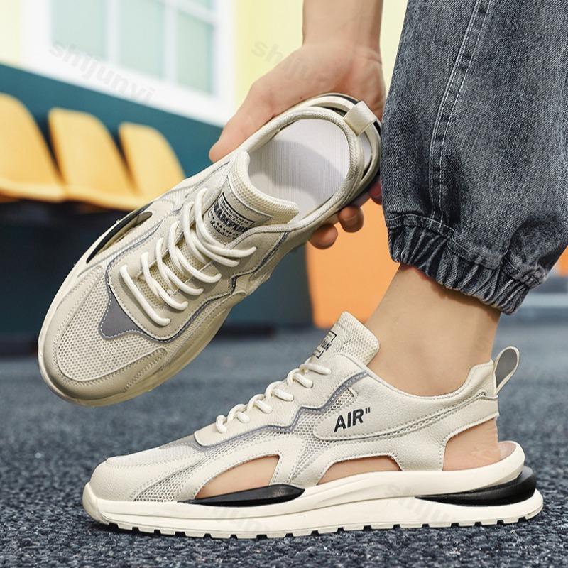 Fashion Men Sports Sandals Breathable Mesh Beach Shoe Outdoor Non-slip Sneakers Fashion Casual Shoes Luxury Sandals Zapatillas De Hombre