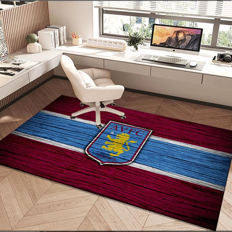 1PC Rug Football Villa Design Carpet, Chair Rug,Area Rug for Office Bedroom Living Rooms Bedroom, Doormat Decor Christmas Fan Gifts
