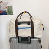 Women’s Large Capacity Color Block Gym & Travel Handbag