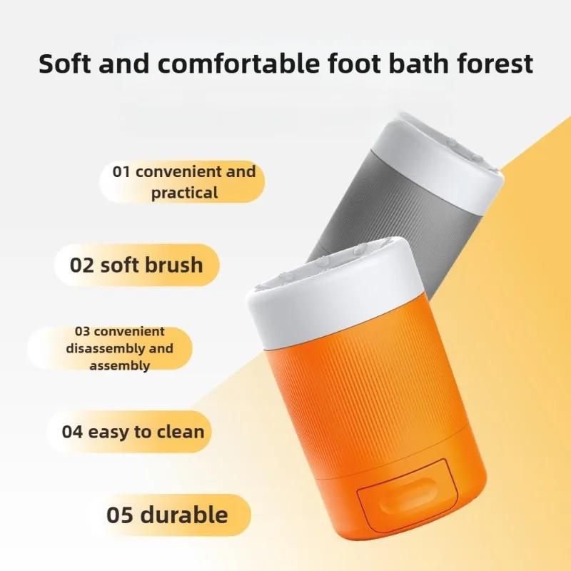 Portable Dog Grooming Outdoor Dog Paws Cleaning Tool Intelligent Automatic Foot Washing Foot Bath Cup Detachable Durable Easy To Clean Pet Supplies