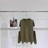 IM Love Heart Unisex Color Block V-Neck Knit Sweater, Autumn/Winter 2025 College Style