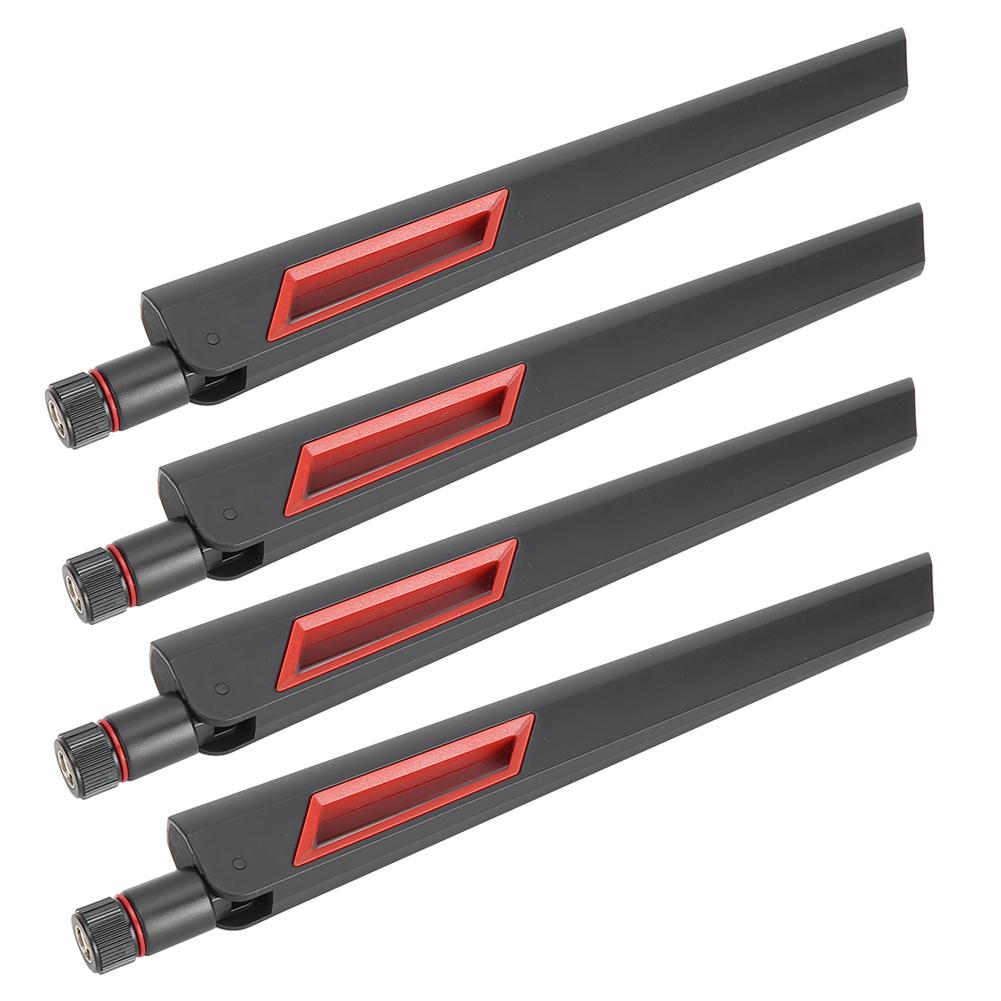 4pcs SMA Omnidirectional WiFi Antenna Fit for RT‑AC68U EX6200 AC15 AC3200 AC66U
