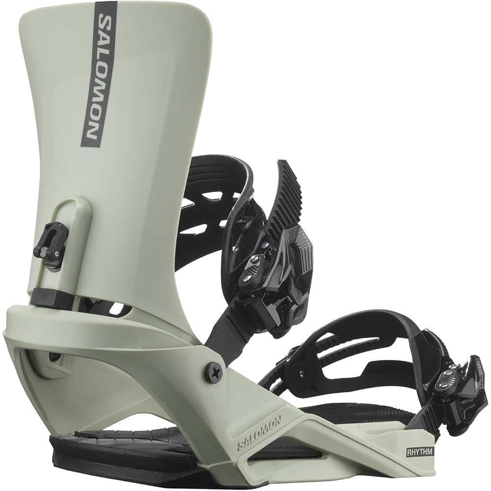 Salomon Rhythm Snowboard Bindings Unisex 2024-25 Model Size S Black