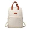 Simple and Fashionable Laptop for Workplace Women's Commuting Backpack Solid Color Handbag