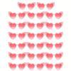 20 Pieces of Pink Heart-shaped Glasses Suitable for Women Retro Bridal Wedding Party Accessories Perfect for Birthdays