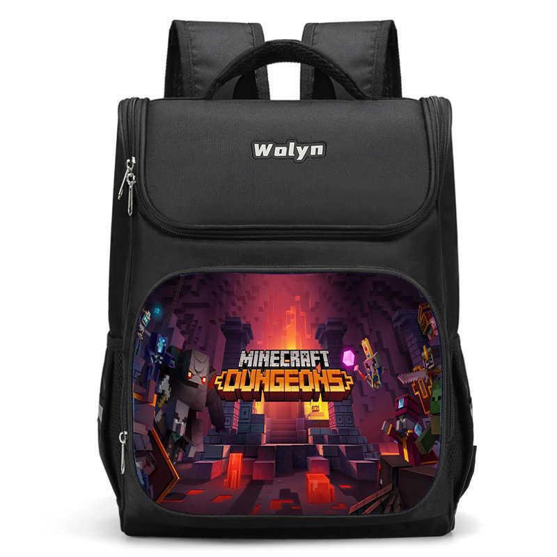 Mochila Escolar 3D Ligera de Gran Capacidad Para Niños Unisex Bolsa de Tela Oxford