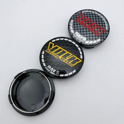 4pcs/Set VOLK RAYS Logo Emblem Badge Car Wheel Center Caps 58mm 54mm Hub Center Dust Cover Wheel Hubcaps Car Styling Accessories
