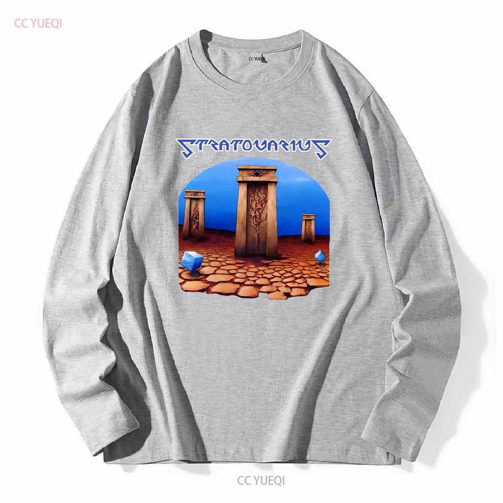 Stratovarius kapela turné grafické tričko s krátkým rukávem černé pánské dámské S 5XL KTV8539 vintage Prané Všestranné Unisex Stylové