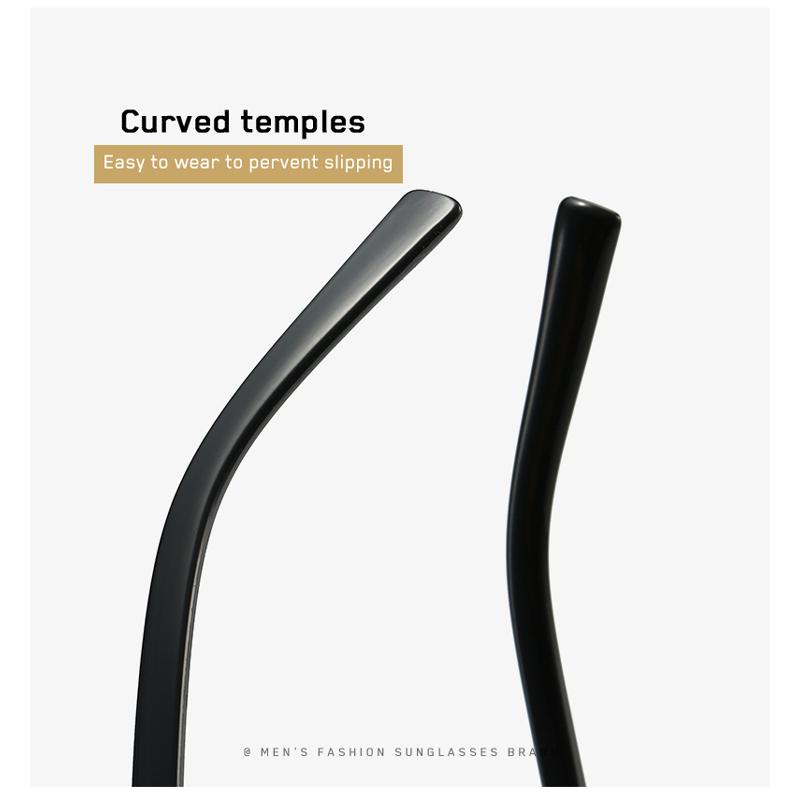 2PCS Classic Brand Designer y2k Luxury Square Sunglasses Women For Men Vintage Punk Sun Glasses Popular Hip Hop Shades UV