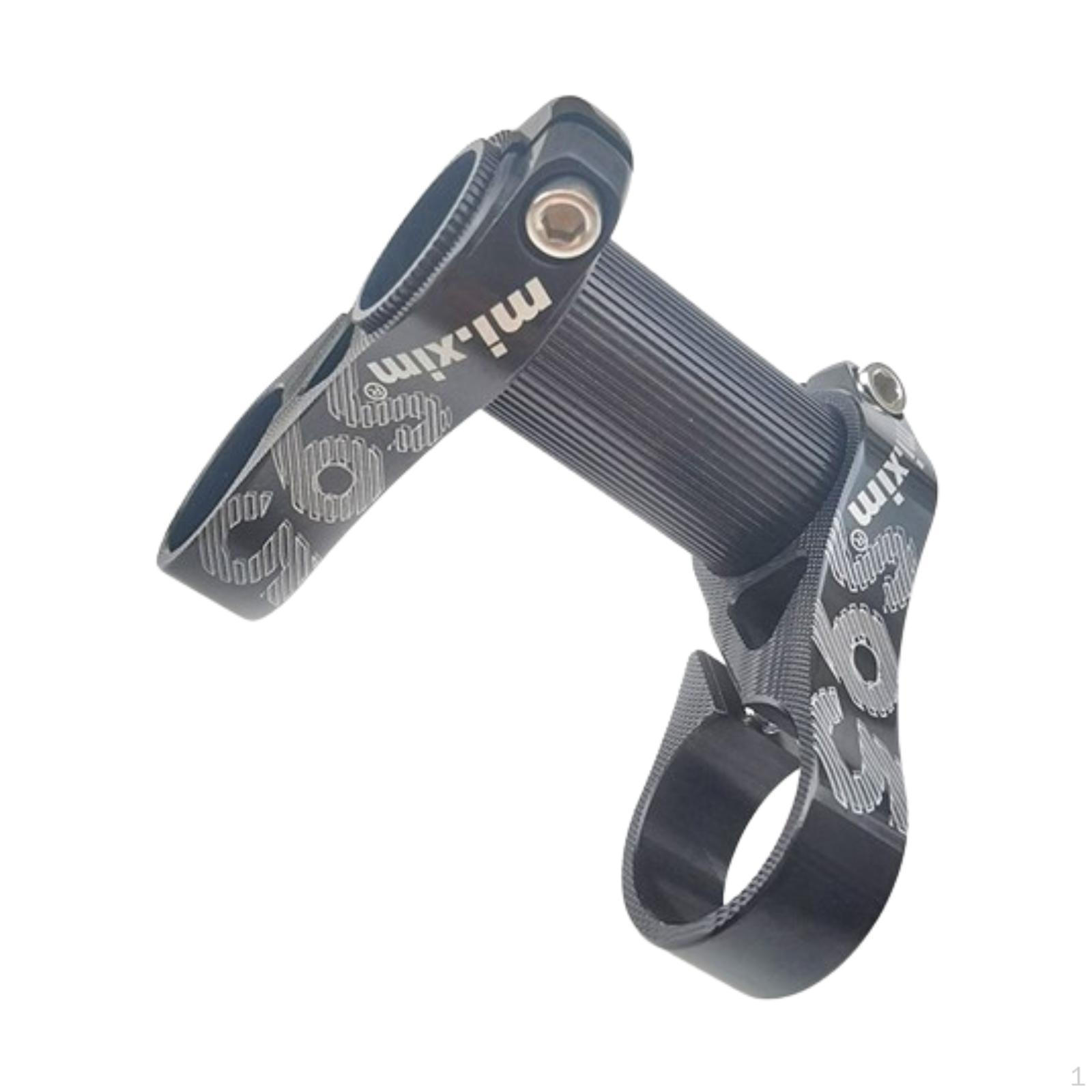 Регулируемый двойной вынос руля для складного велосипеда, подъемный вынос руля велосипеда, простой в установке чёрный