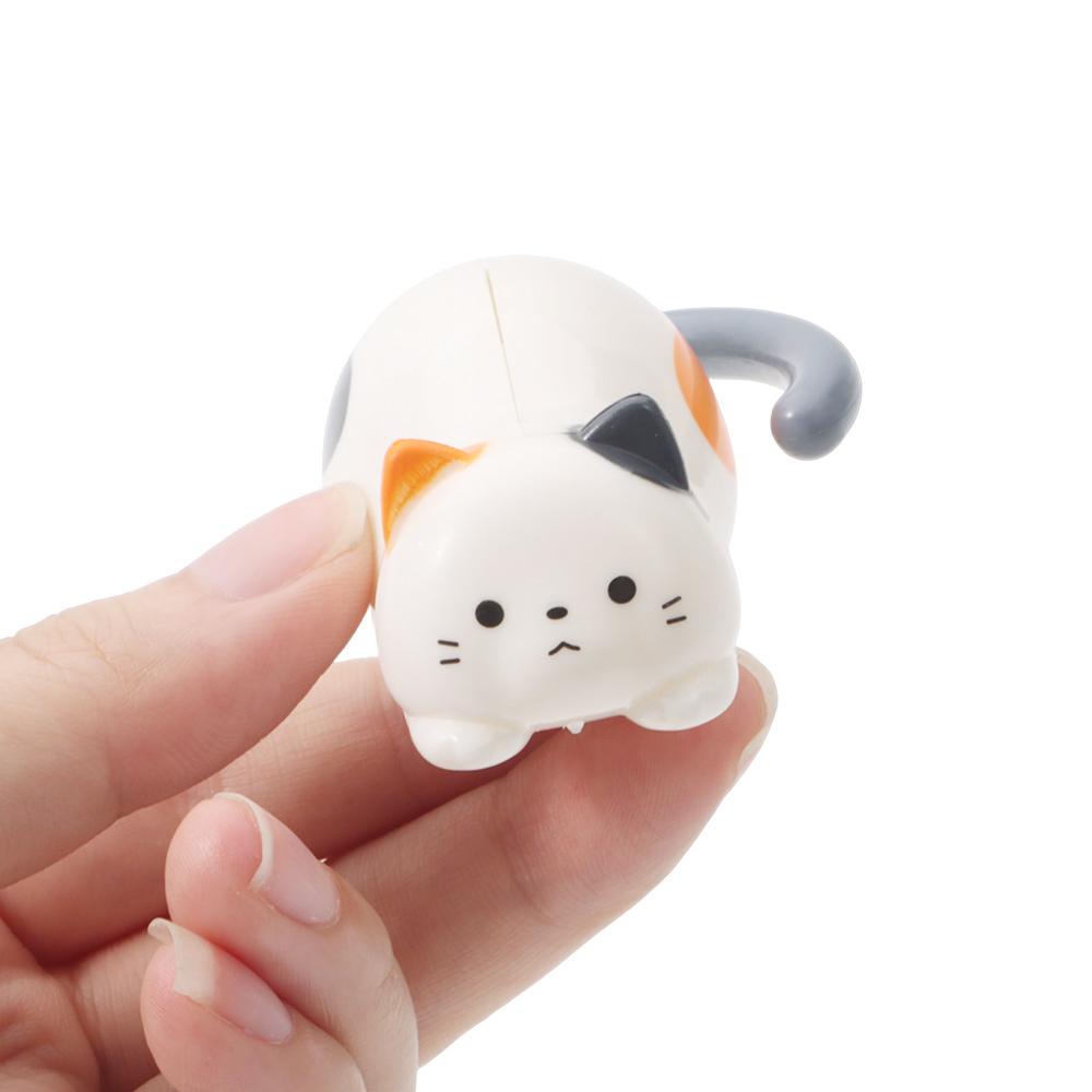 Stress Relief Rolling Cat Toy Cute Windup Kitten Stress Relief Toy New Movable Toy Ornaments  Home