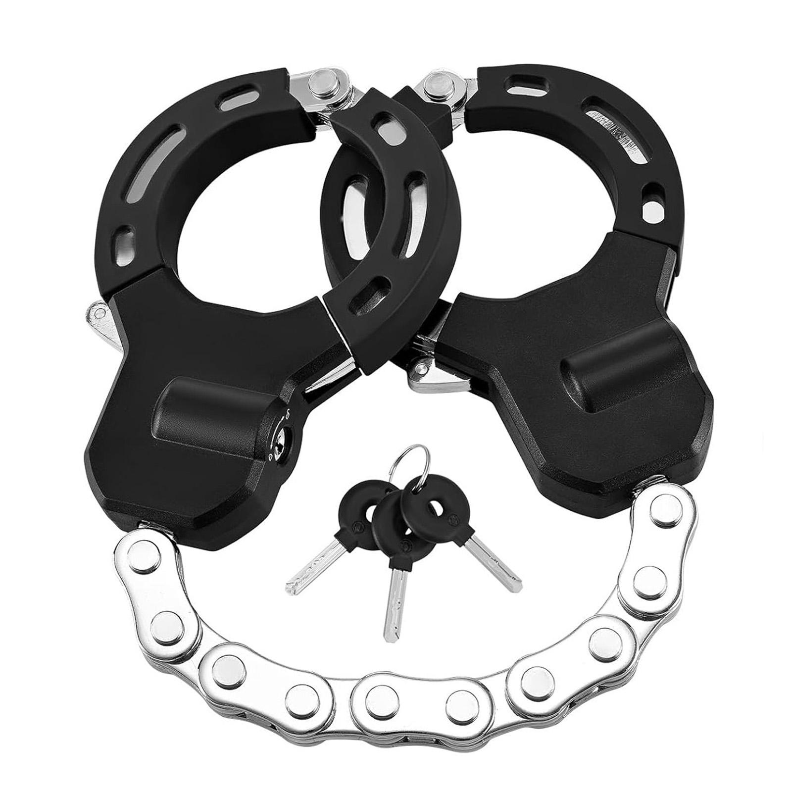 

High Security Cycling Locks for Electric Scooter, Electric Scooter Lock Bikes Locks Heavy Duty Antitheft Handcuff Lock 1