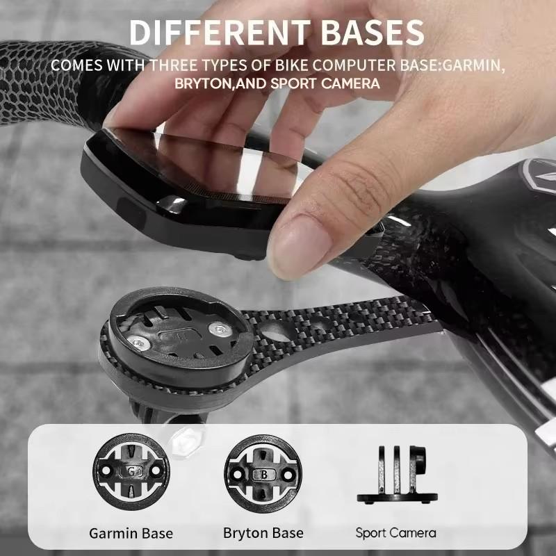 BUCKLOS Bicycle Computer Mount Speedometer Holder for Garmin Carbon Sport Camera GPS Computer Bike Bracket Cycling Accessories
