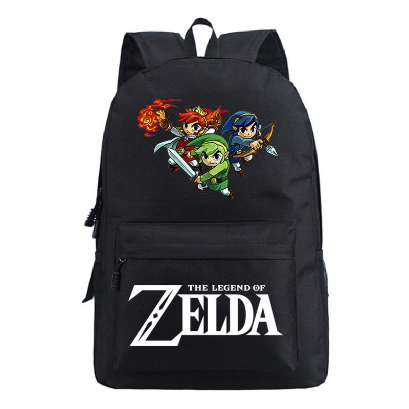 Printed Schoolbag, High-Capacity Backpack For Primary And Secondary School Students