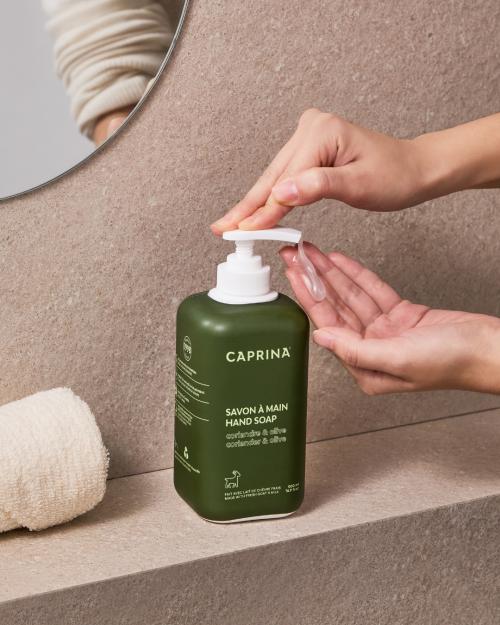 Fresh Goat Milk Liquid Hand Soap 500ml Coriander & Olive Scent