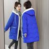 New Korean Loose Thickened Cotton Winter Coat Down Cotton Jacket Women Medium Long