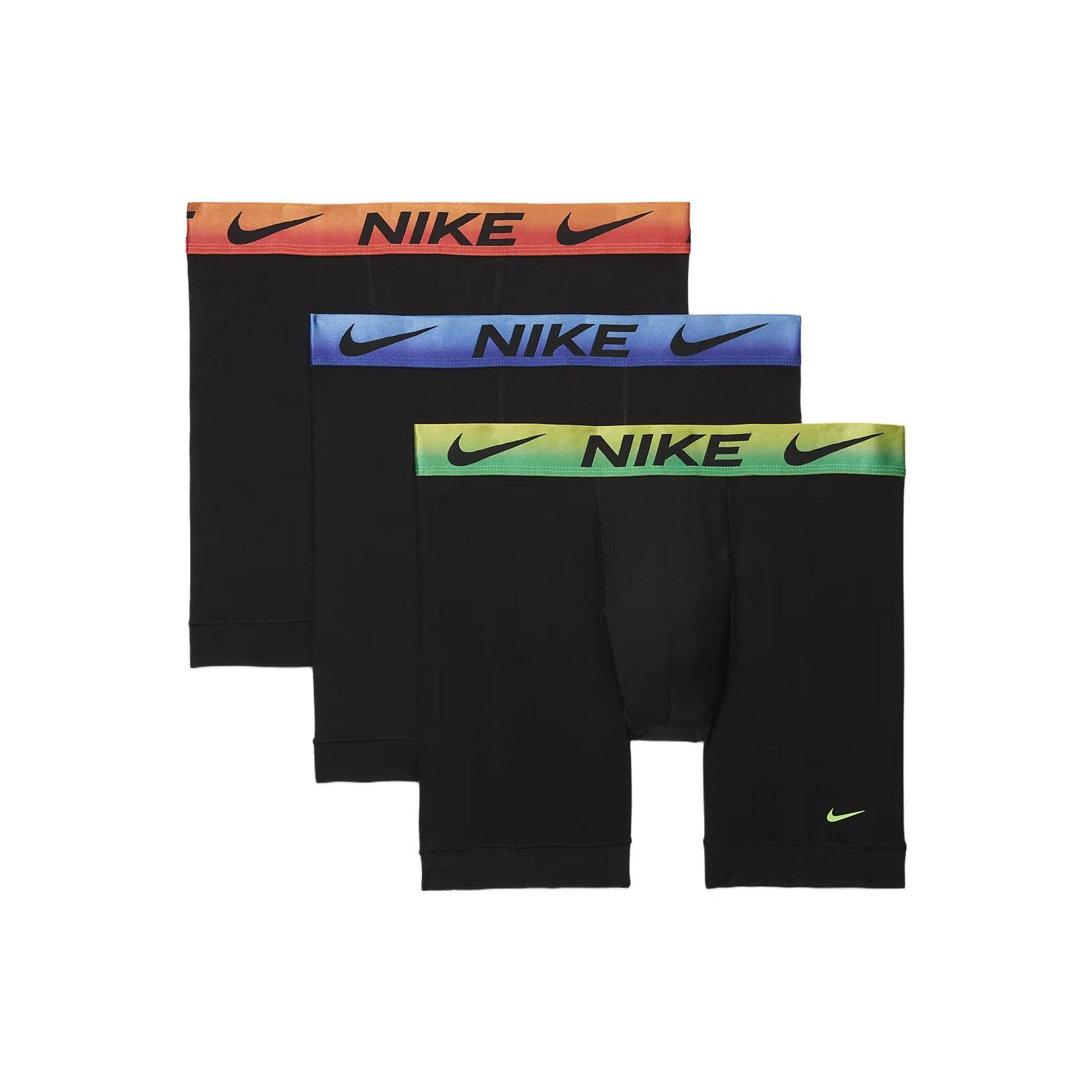 

Nike Dri-FIT Essential Logo Printed Boxer Shorts 3-Pack Men bottoms DV3956-019 M