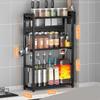 Multifunctional Iron Kitchen Countertop Organizer